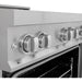 ZLINE 36 In. 4.6 cu. ft. Induction Range with a 4 Element Stove and Electric Oven in Red Gloss, RAINDS-RG-36