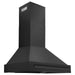 ZLINE 36 In. Black Stainless Steel Range Hood with Black Stainless Steel Handle, BS655-36-BS