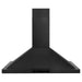 ZLINE 36 in. Convertible Vent Wall Mount Range Hood in Black Stainless Steel, BSKBN-36