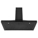 ZLINE 36 in. Convertible Vent Wall Mount Range Hood in Black Stainless Steel, BSKBN-36