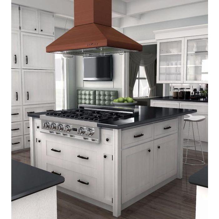 ZLINE 36 in. Copper Island Range Hood 8KL3iC-36