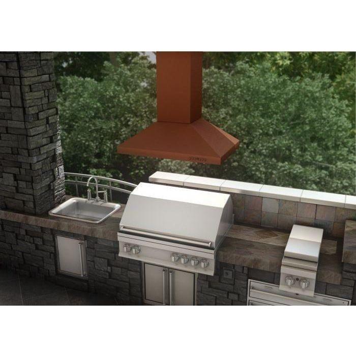 ZLINE 36 in. Copper Island Range Hood 8KL3iC-36