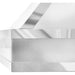 ZLINE 36 in. Designer Series Ducted Wall Mount Range Hood In DuraSnow Stainless Steel with Mirror Accents 655MR-36