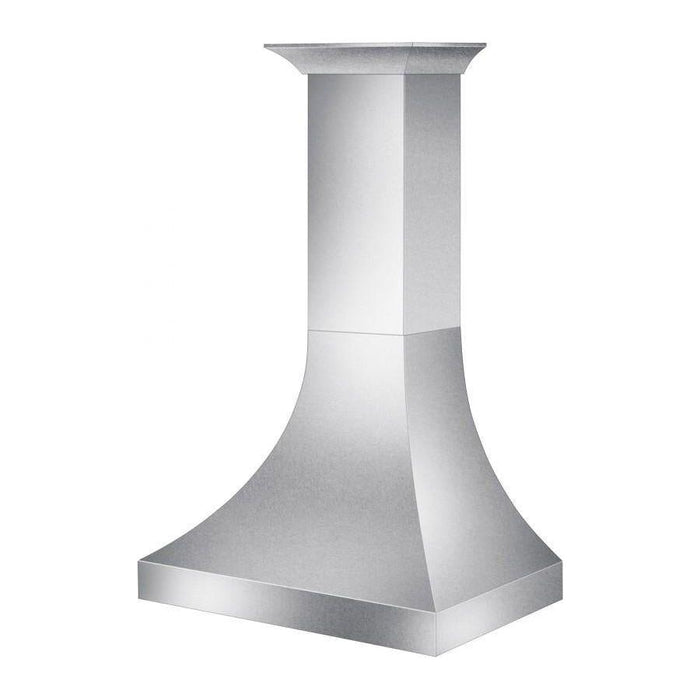 ZLINE 36 in. Designer Series DuraSnow Stainless Finish Indoor Wall Range Hood 8632S-36