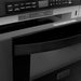 ZLINE 36 in. Dual Fuel Range, Range Hood, Microwave and Dishwasher Appliance Package In Black Stainless Steel 4KP-RABRBRH36-MWDW