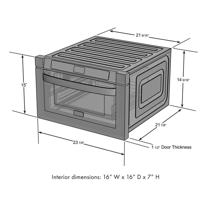 ZLINE 36 in. Dual Fuel Range, Range Hood, Microwave and Dishwasher In Black Stainless Steel Appliance Package