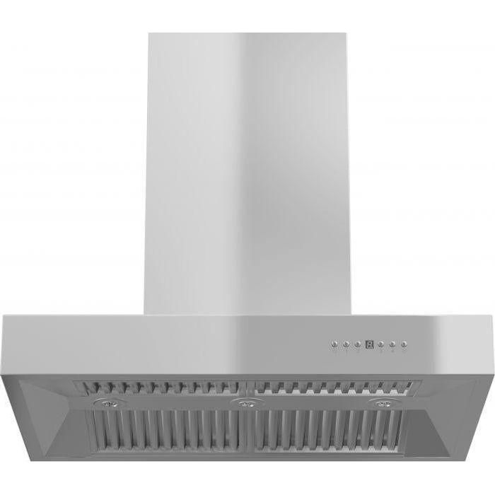 ZLINE 36 In. Ducted Outdoor Island Mount Range Hood In Stainless Steel KECOMi-304-36