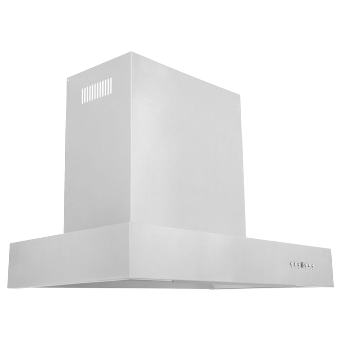 ZLINE 36 In. Ducted Professional Wall Mount Range Hood in Stainless Steel KECOM-36