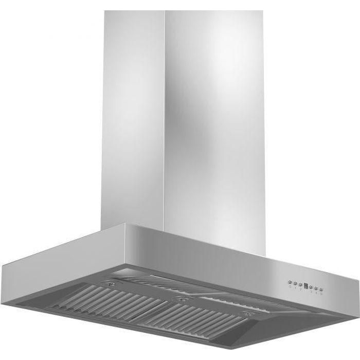 ZLINE 36 In. Ducted Remote Blower Island Mount Range Hood In Stainless Steel KECOMi-RD-36