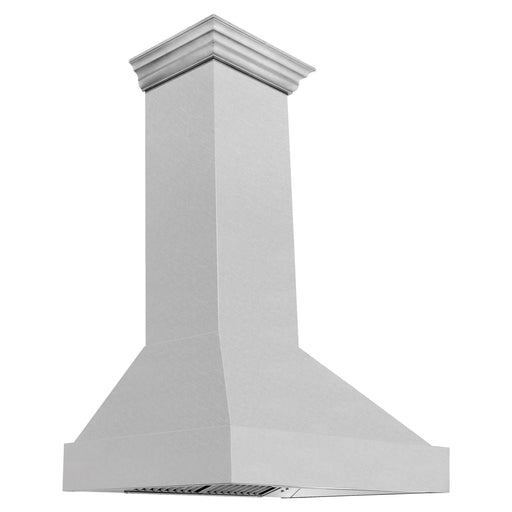 ZLINE 36 in. DuraSnow Stainless Steel Range Hood with DuraSnow Shell 8654SN-36