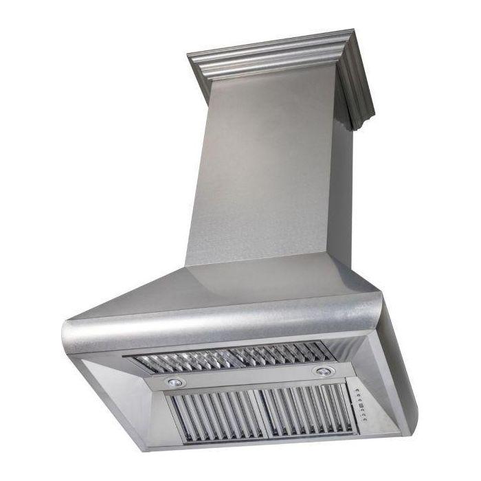 ZLINE 36 in. DuraSnow Stainless Steel Wall Range Hood 8687S-36