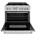 ZLINE 36 in. Gas Range and 36 in. Range Hood Appliance Package 2KP-RGRH36