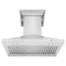 ZLINE 36 in. Island Mount Range Hood In Stainless Steel with Built-in CrownSound Bluetooth Speakers GL1iCRN-BT-36