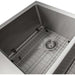 ZLINE 36 in. Niseko Farmhouse Apron Mount Double Bowl Stainless Steel Kitchen Sink with Bottom Grid, SA50D-36