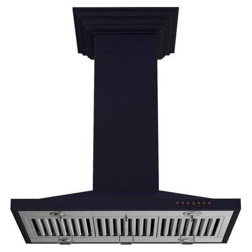 ZLINE 36 in. Oil-Rubbed Bronze Island Range Hood 8GL2Bi-36