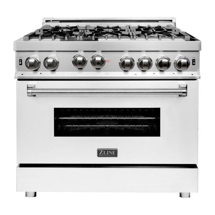 ZLINE 36 in. Professional Dual Fuel Range with Gas Burner and Gas Oven