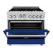 ZLINE 36 in. Professional Dual Fuel Range with Gas Burner and Gas Oven