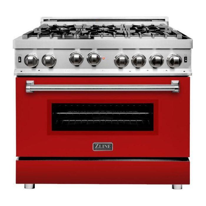 ZLINE 36 in. Professional Dual Fuel Range with Gas Burner and Gas Oven