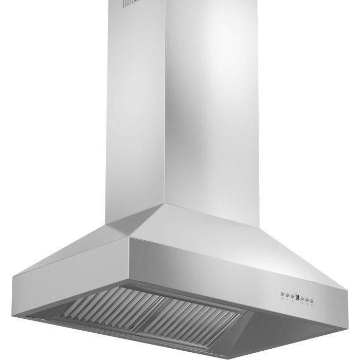 ZLINE 36 in. Remote Dual Blower Stainless Island Range Hood 697i-RD-36