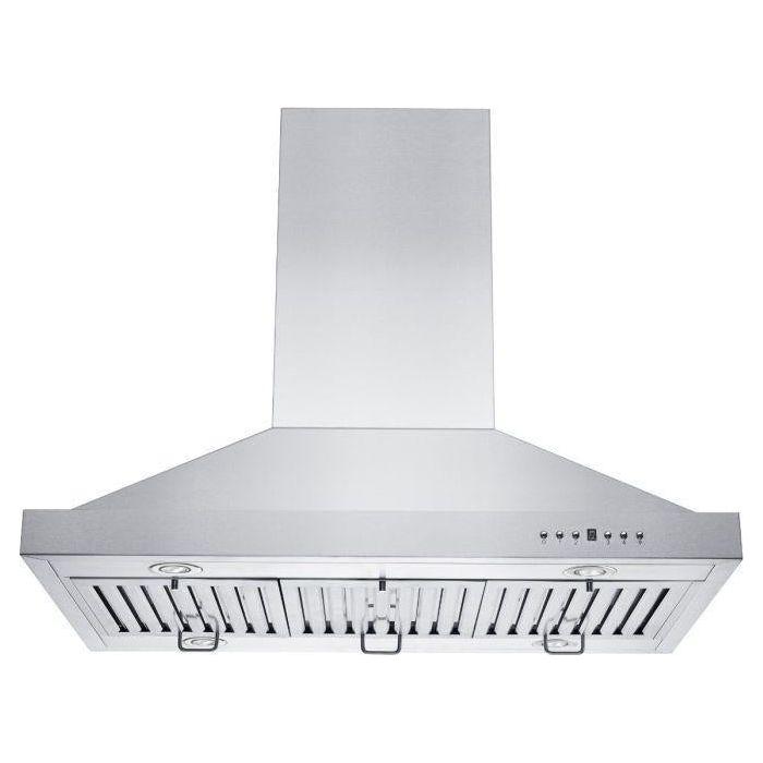 ZLINE 36 in. Remote Dual Blower Stainless Island Range Hood GL2i-RD-36