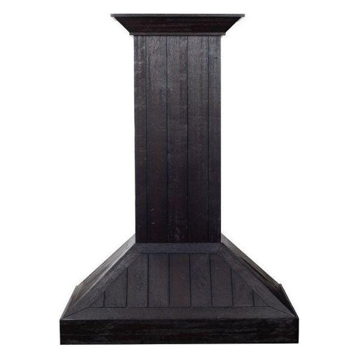 ZLINE 36 in. Rustic Dark Wooden Wall Range Hood KPDD-36