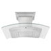 ZLINE 36 in. Wall Mount Range Hood In Stainless Steel with Built-in CrownSound Bluetooth Speakers KN4CRN-BT-36