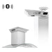 ZLINE 36 in. Wall Mount Range Hood In Stainless Steel with Built-in CrownSound Bluetooth Speakers KN4CRN-BT-36