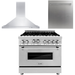 ZLINE 36 Range, 36 Range Hood and Dishwasher Appliance Package