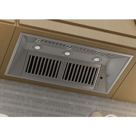 ZLINE 40 in. Width Island Mount Range Hood Insert (21 in. Depth) 824i-40