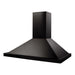 ZLINE 42 in. Convertible Vent Wall Mount Range Hood in Black Stainless Steel, BSKBN-42