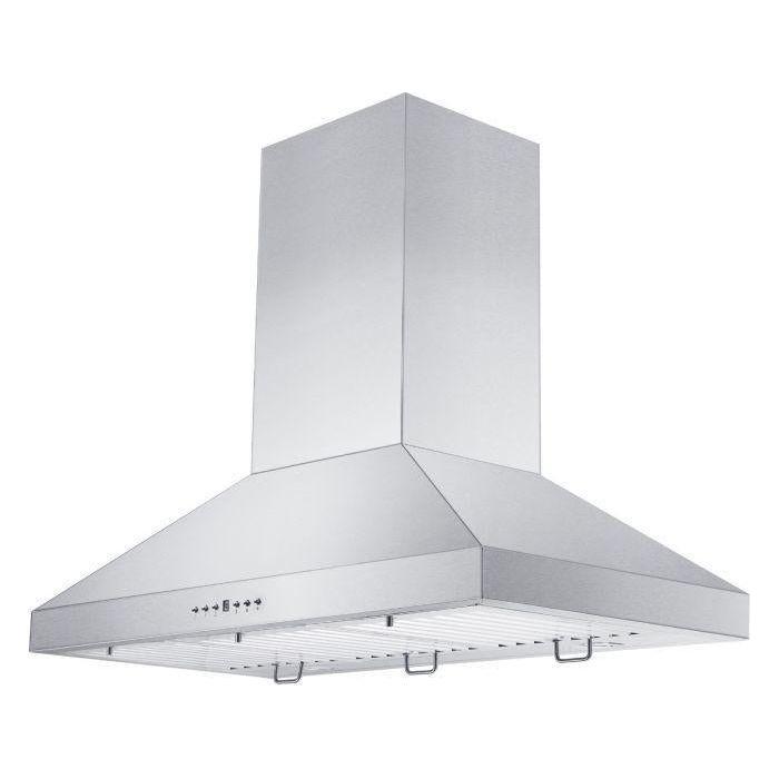 ZLINE 42 in. Convertible Vent Wall Mount Range Hood in Stainless Steel, KL3-42