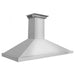 ZLINE 42 in. Stainless Steel Wall Range Hood with Built-in CrownSound Bluetooth Speakers KBCRN-BT-42