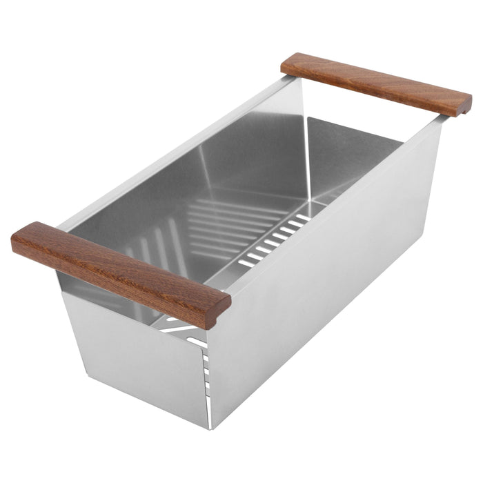 ZLINE 45 in. Garmisch Undermount Single Bowl Stainless Steel Kitchen Sink with Bottom Grid and Accessories SLS-45