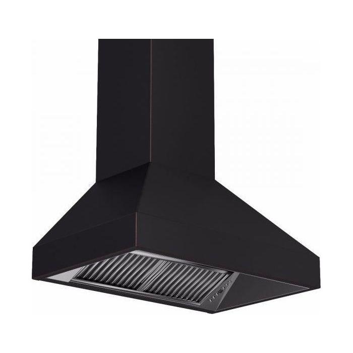 ZLINE 48 in. 24" depth Oil-Rubbed Bronze Wall Range Hood 8667B-48