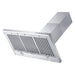 ZLINE 48 in. Convertible Vent Outdoor Approved Wall Mount Range Hood In Stainless Steel KB-304-48