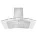 ZLINE 48 in. Convertible Vent Wall Mount Range Hood in Stainless Steel & Glass, KN4-48