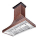 ZLINE 48 in. Designer Series Hand-Hammered Copper Finish Wall Range Hood 8632H-48