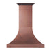 ZLINE 48 in. Designer Series Hand-Hammered Copper Finish Wall Range Hood 8632H-48