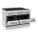 ZLINE 48 in. Dual Fuel Range and 48 in. Range Hood Appliance Package 2KP-RARH48