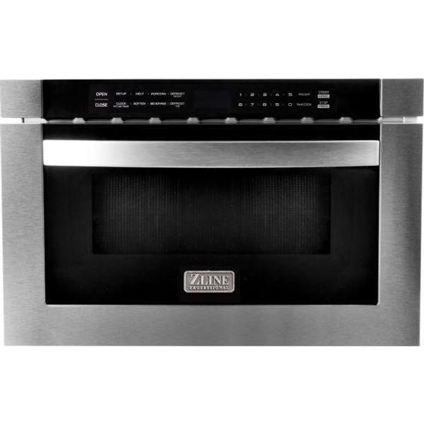 ZLINE 48 in. Dual Fuel Range, Range Hood, Microwave Drawer and Dishwasher Appliance Package