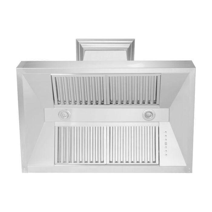 ZLINE 48 in. DuraSnow Stainless Steel Range Hood with DuraSnow Shell 8654SN-48