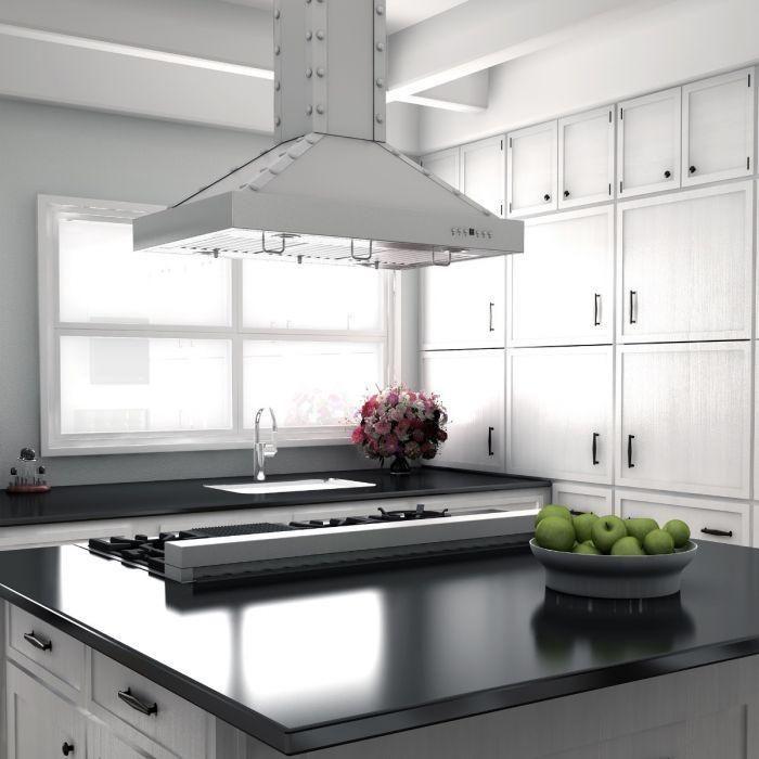 ZLINE 48 in. Rangetop In DuraSnow Stainless with 7 Gas Burners RTS-48