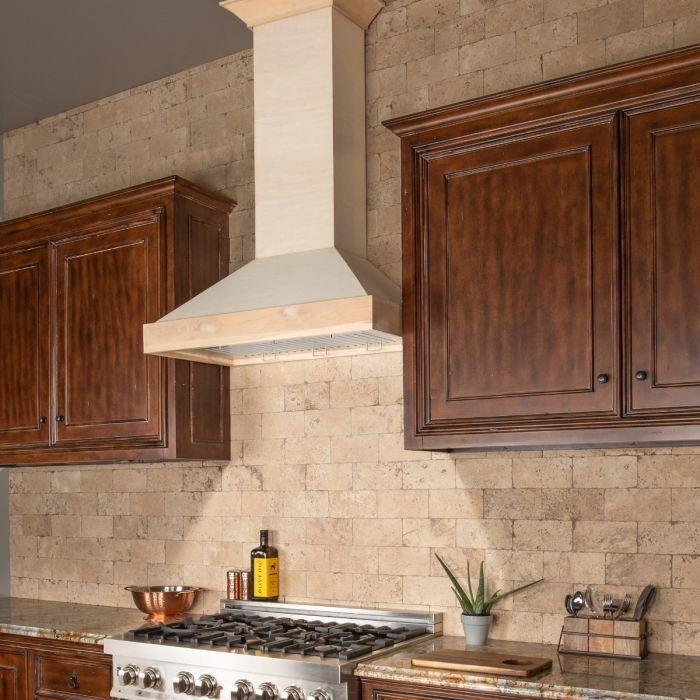 ZLINE 48 in. Unfinished Wooden Wall Range Hood KBUF-48