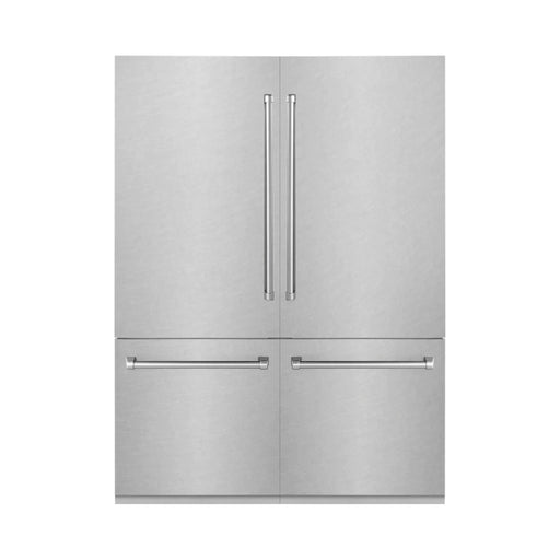 ZLINE 60" 32.2 cu. ft. Built-In Refrigerator with Internal Water and Ice Dispenser in Fingerprint Resistant Stainless Steel, RBIV-SN-60