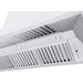 ZLINE 60 in. Professional Convertible Vent Wall Mount Range Hood In Stainless Steel with Crown Molding 597CRN-60