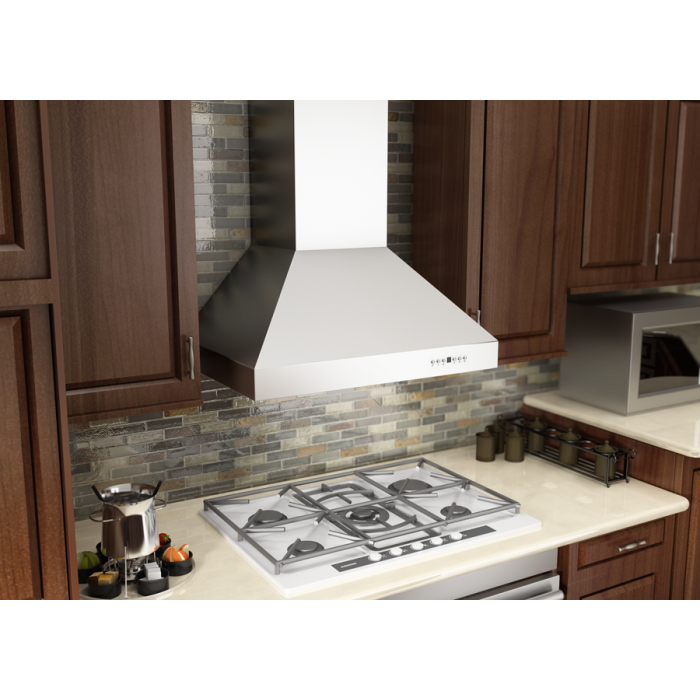 ZLINE 60 in. Professional Ducted Wall Mount Range Hood In Stainless Steel 697-60