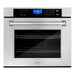 ZLINE Appliance Package - 30 in. Built-in Convection Microwave Oven, 30 in. Single Wall Oven in Stainless Steel, 2KP-MW30-AWS30