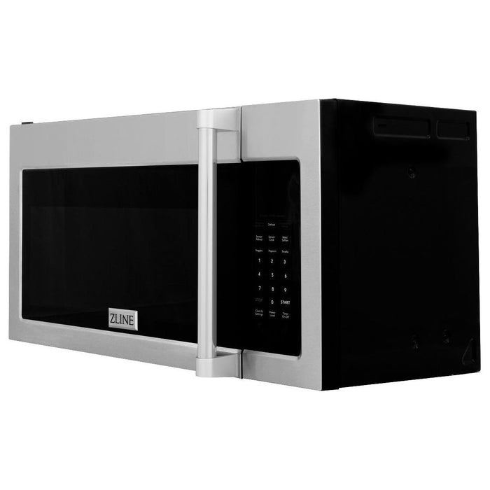 ZLINE Appliance Package - 30 In. Gas Range and Over-The-Range Microwave in Stainless Steel, 2KP-RGOTRH30