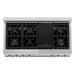 ZLINE Appliance Package - 30" Professional Double Wall Oven, 48" Rangetop, Range Hood In Stainless Steel, 3KP-RTRH48-AWD