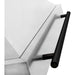 ZLINE Autograph 48 Inch DuraSnow Stainless Steel Range Hood with DuraSnow Shell and Matte Black Handle 8654SNZ-48-MB